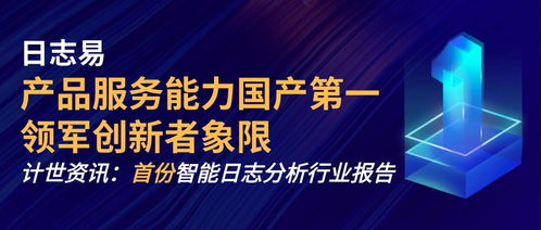 計(jì)世資訊發(fā)布首份智能日志分析市場(chǎng)研究報(bào)告，日志易領(lǐng)跑?chē)?guó)產(chǎn)日志服務(wù)